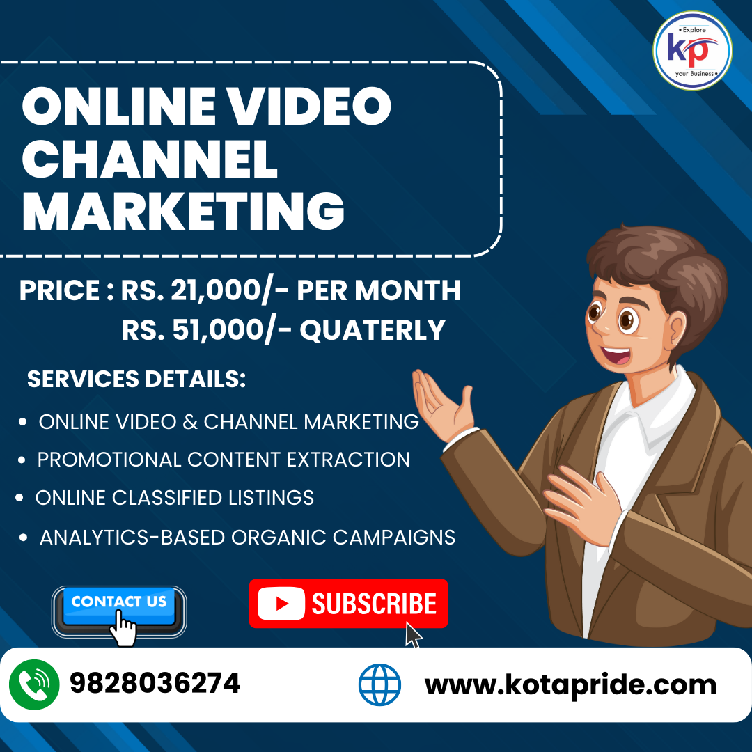 Youtube video & Channel Marketing