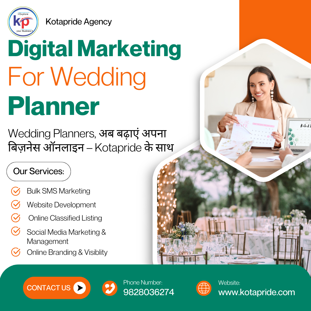 Digital Marketing For Wedding Planner