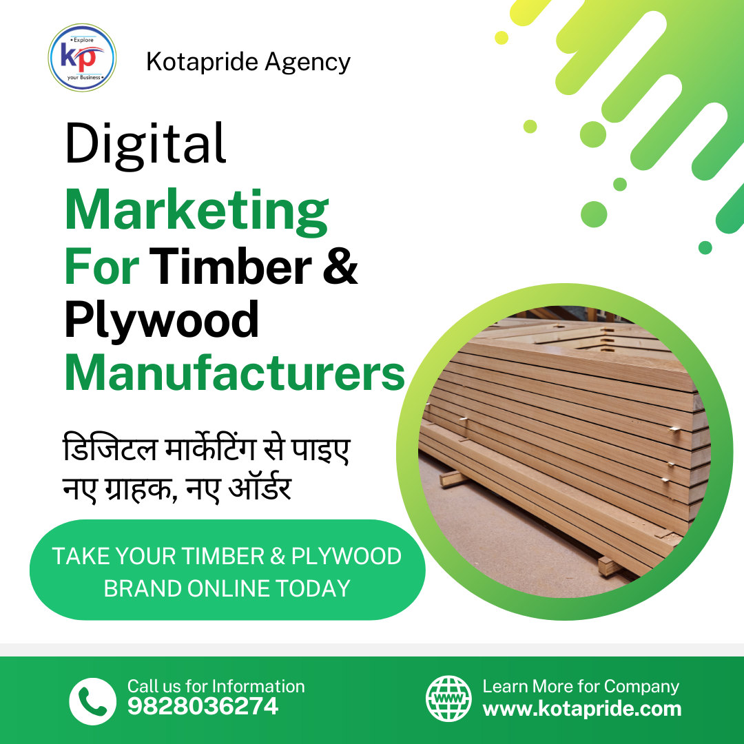 Digital Marketing For Timber & Plywood Manufacturers