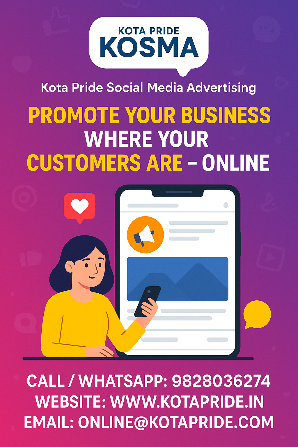 Kotapride Social Media Advertising