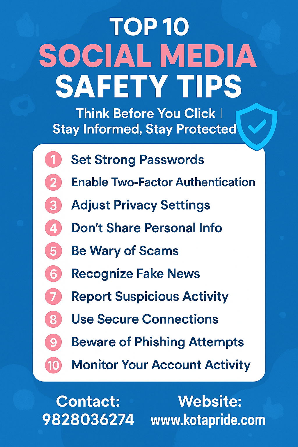 Top 10 Social Media Tips