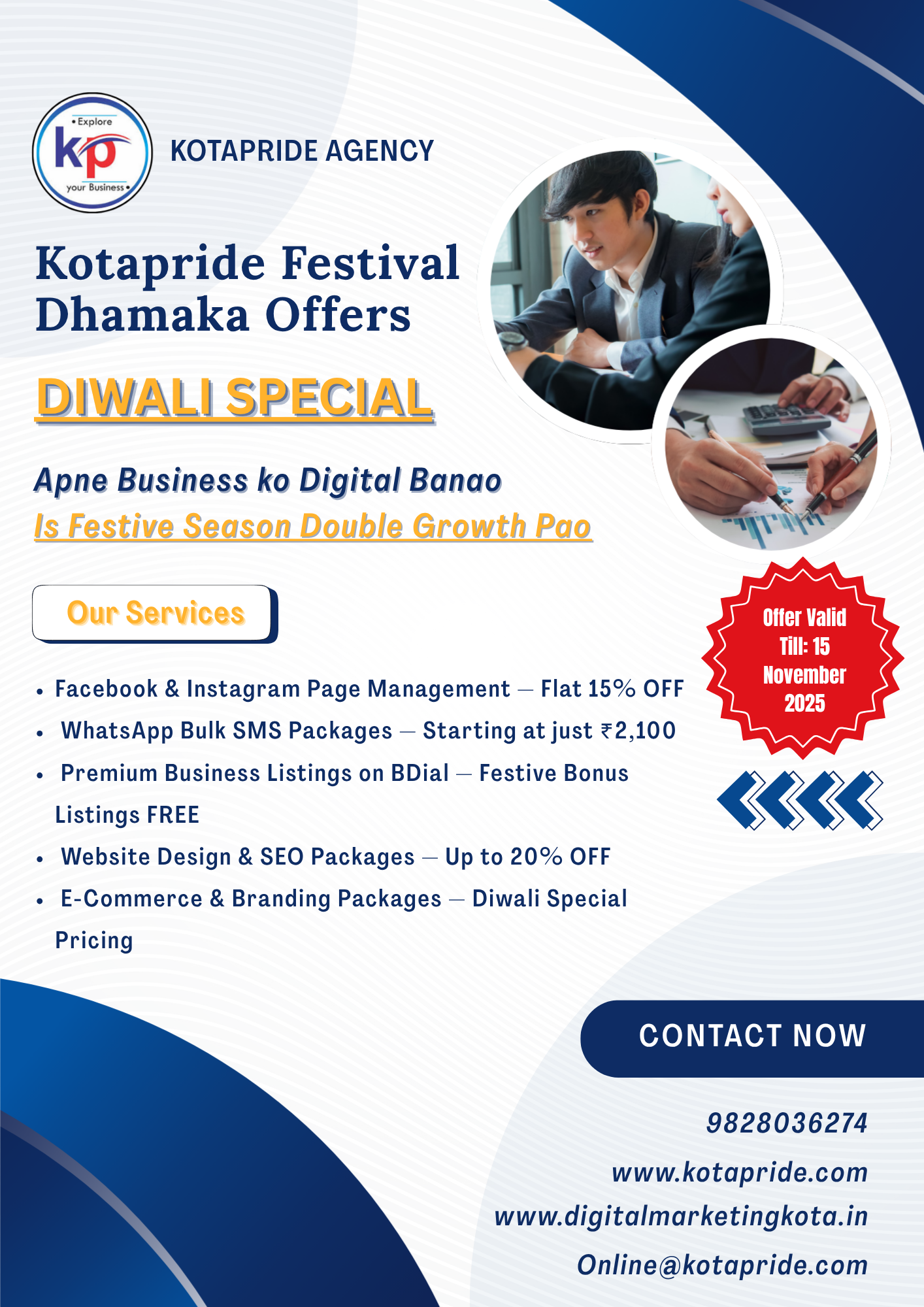 Kotapride Diwali Festival Offers