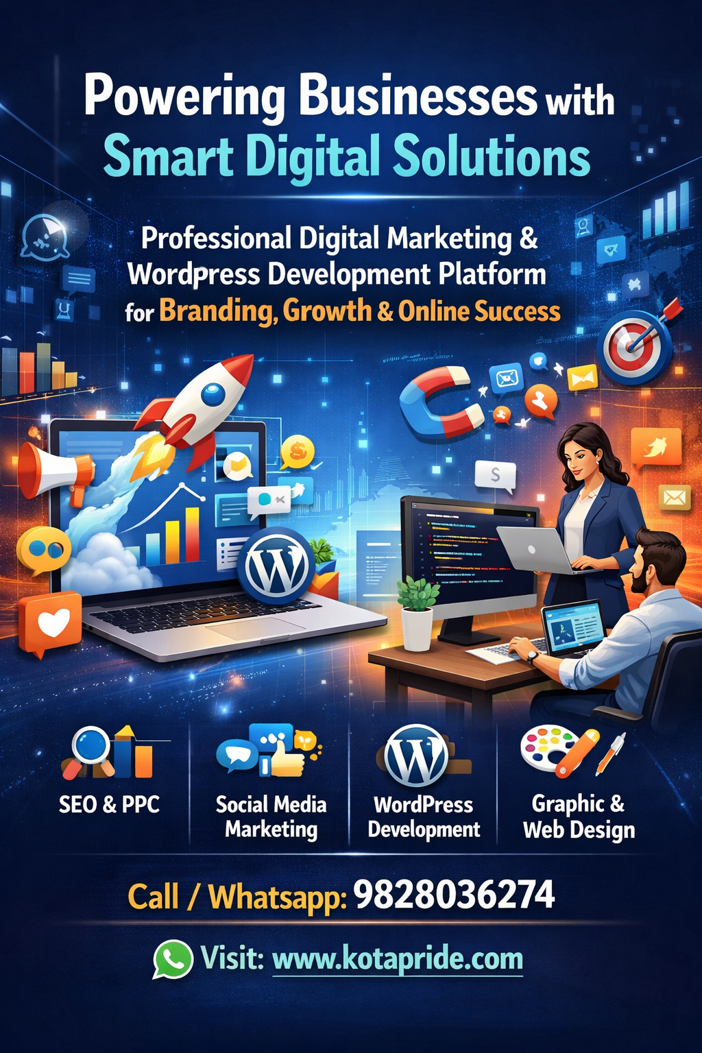 Kotapride.com – Complete Digital Marketing & WordPress Solutions