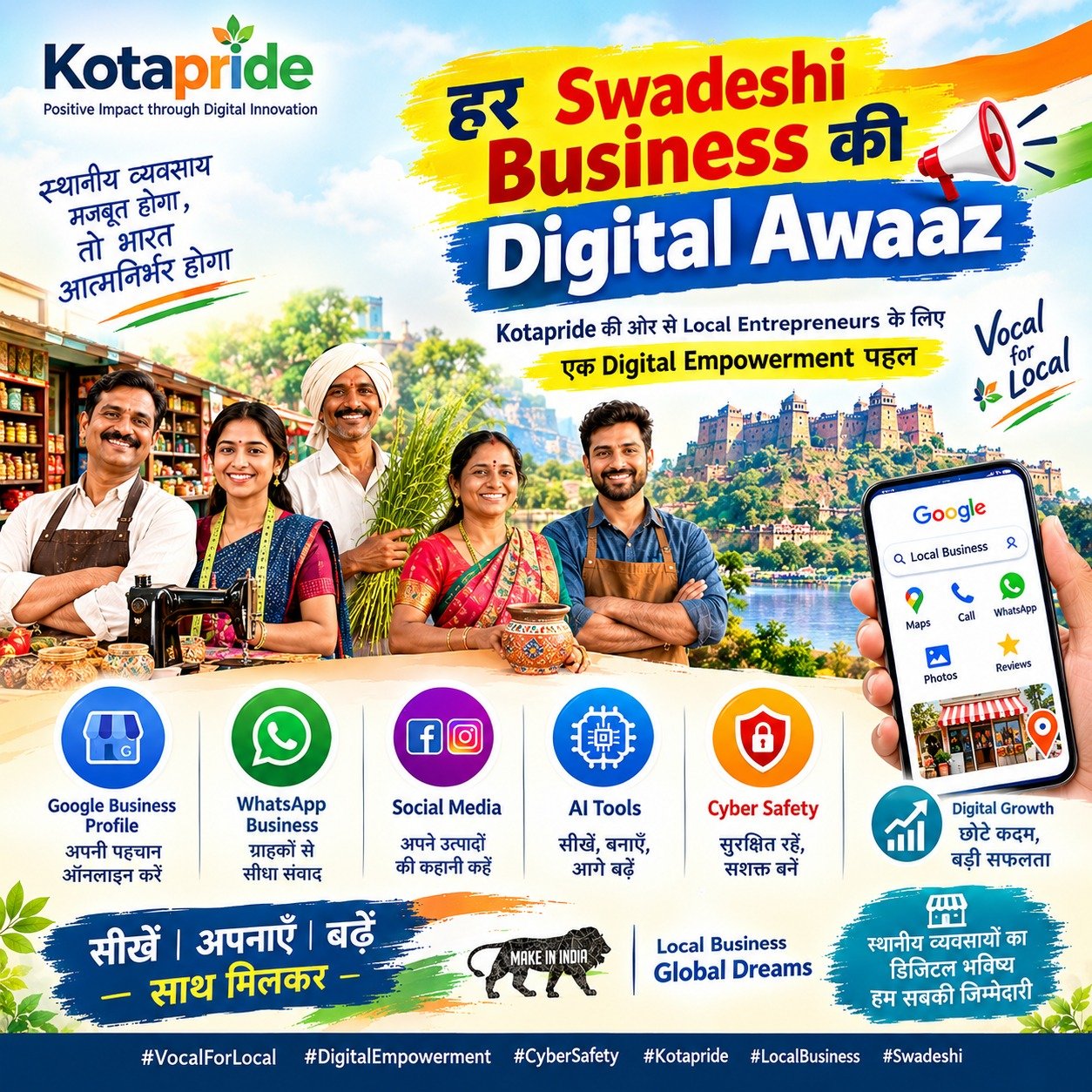 The Digital Voice of Every Swadeshi Business